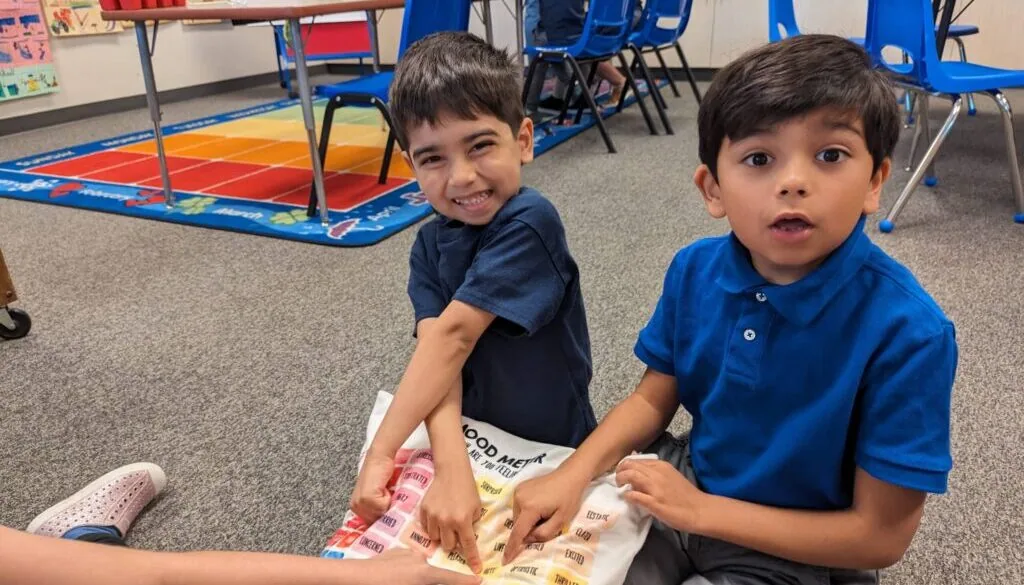 We are feeling happy - Mood Meter at the Kintess School