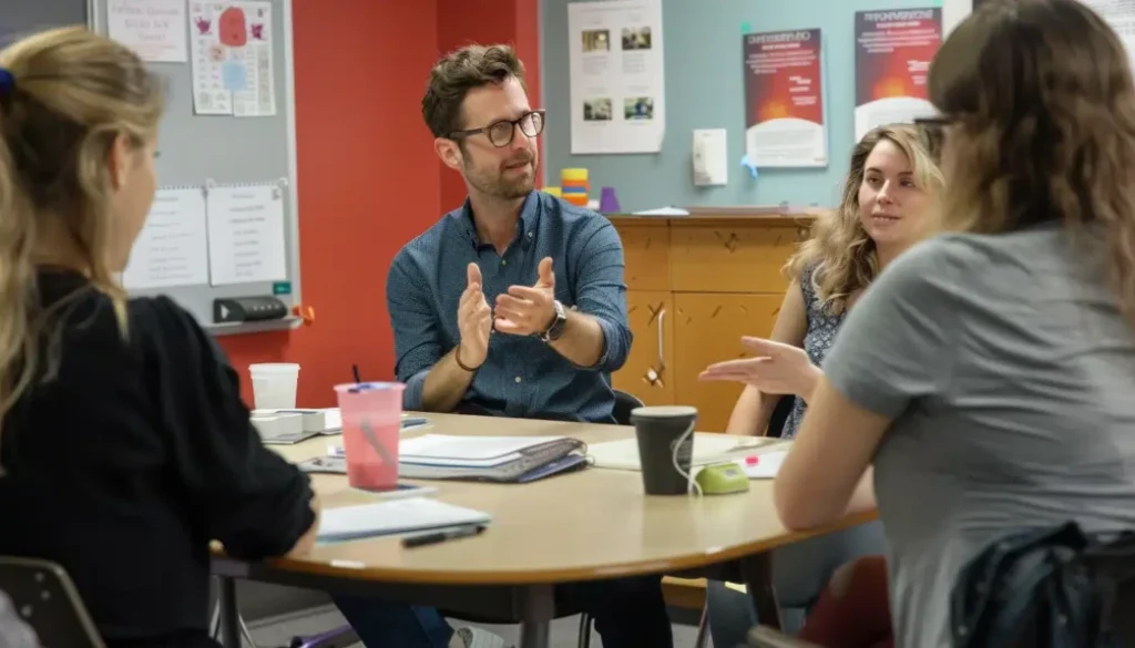 The kintess teaching staff is getting certified with the marc brackett mood meter method at the yale university center of emotional intelligence