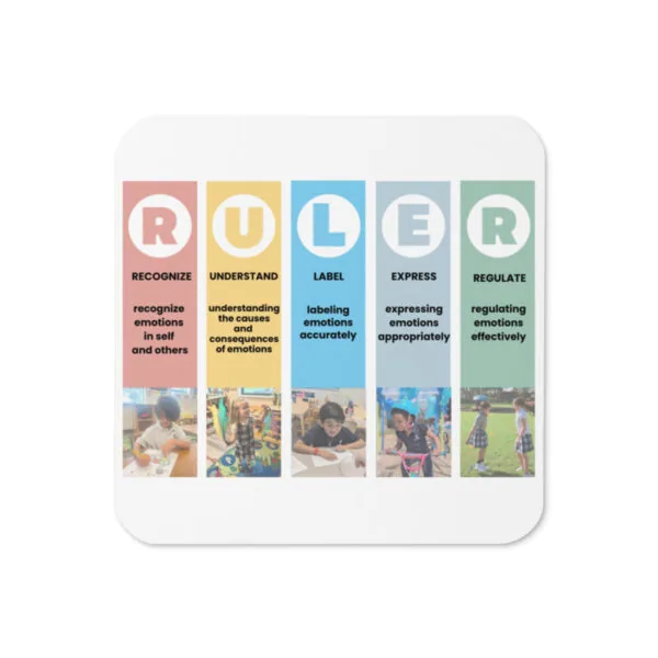 RULER Cork-Back Coaster – Heat & Water-Resistant