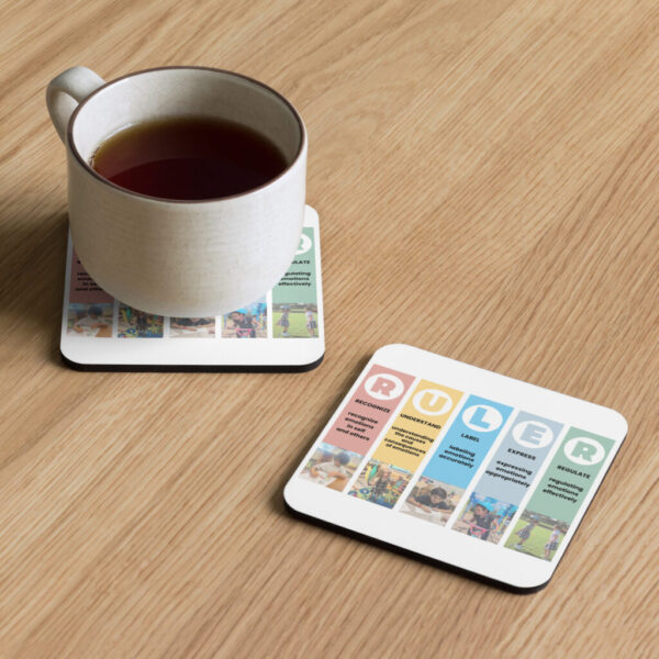 RULER Cork-Back Coaster – Heat & Water-Resistant