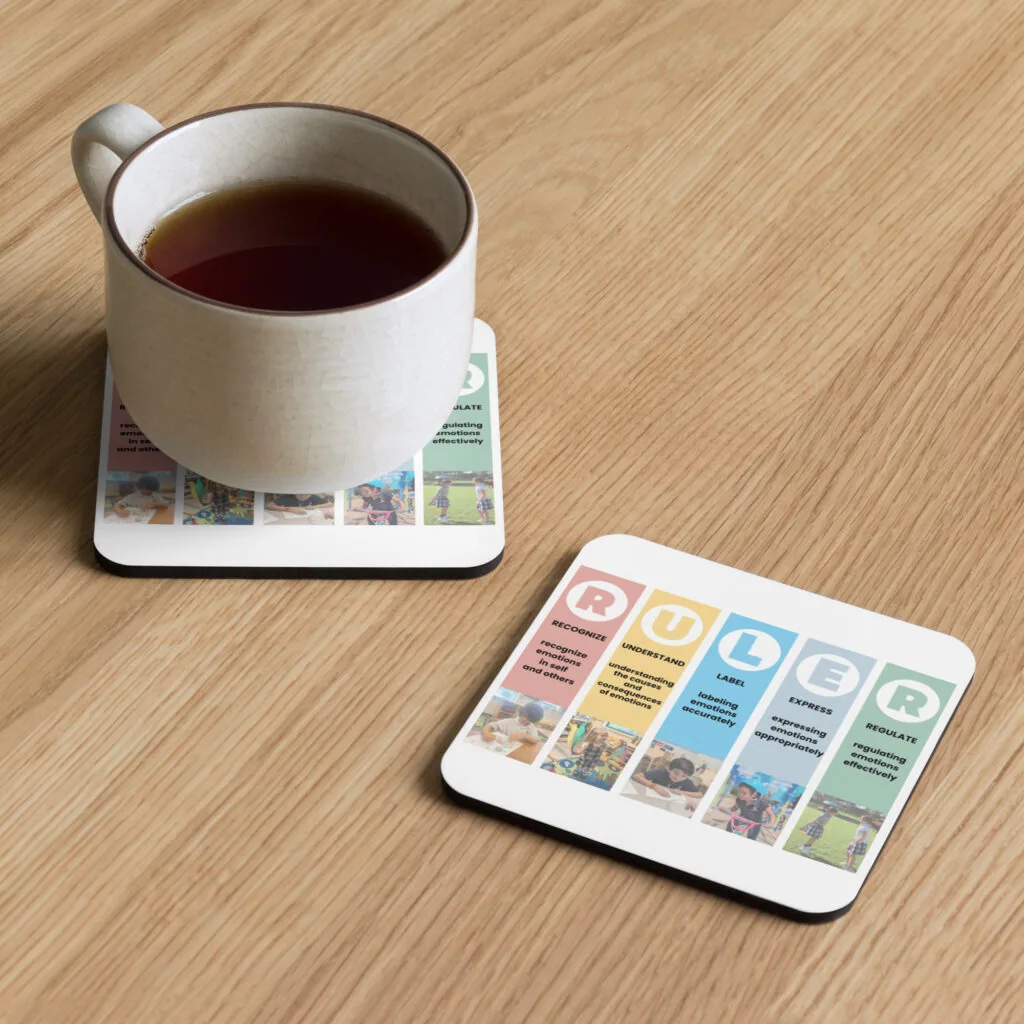 RULER Cork-Back Coaster – Heat & Water-Resistant