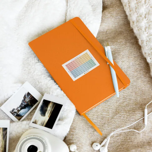 Mood Meter Hardcover Bound Notebook with Pocket - Image 10