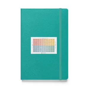 Mood Meter Hardcover Bound Notebook with Pocket - Image 5