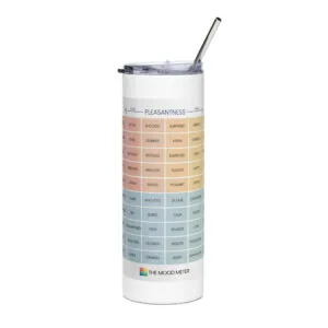 Stainless Steel Tumbler with Metal Straw – 20 oz Reusable Drinkware