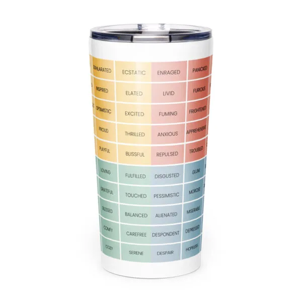 Tapered Stainless Steel Tumbler – 20 oz Double-Wall Insulated Drinkwar - Image 7