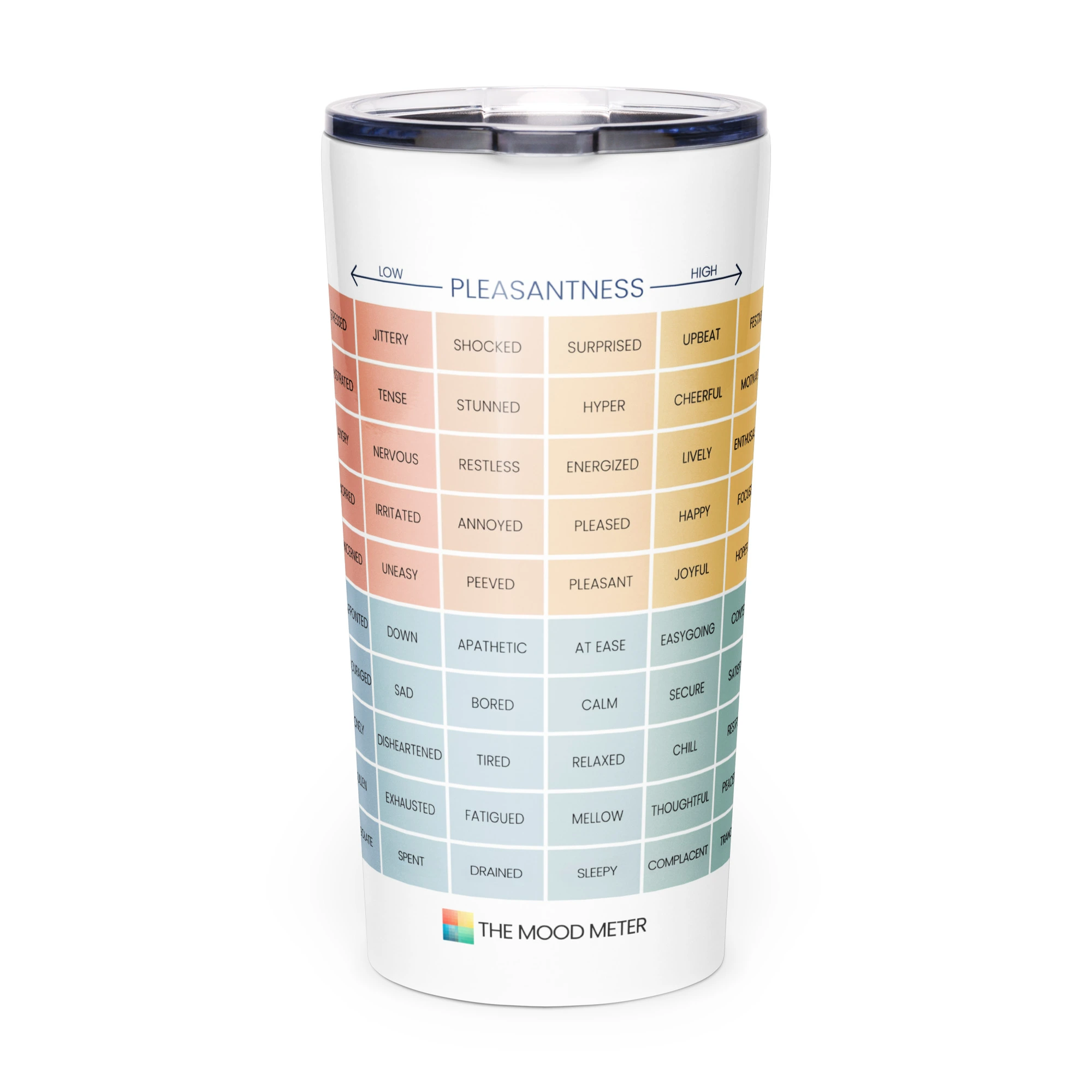 Tapered Stainless Steel Tumbler – 20 oz Double-Wall Insulated Drinkwar
