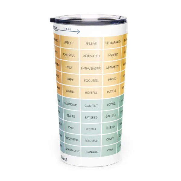 Tapered Stainless Steel Tumbler – 20 oz Double-Wall Insulated Drinkwar - Image 8