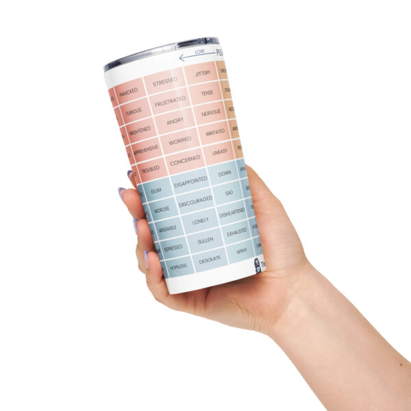 Tapered Stainless Steel Tumbler – 20 oz Double-Wall Insulated Drinkwar - Image 12