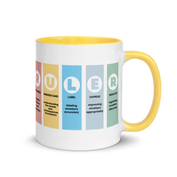 The Mood Meter & RULER Ceramic Mug – Color Inside - Image 3