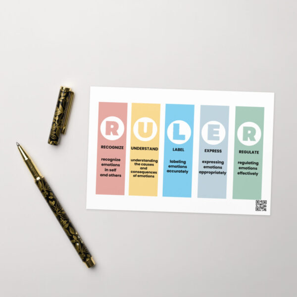 RULER Greeting Card – Premium Paperboard with Envelope