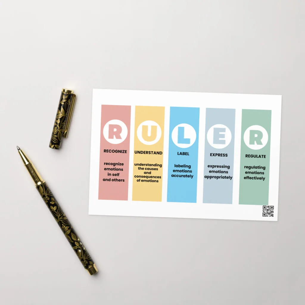 RULER Greeting Card – Premium Paperboard with Envelope