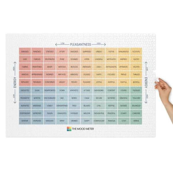 RULER Jigsaw Puzzle with Tin – Glossy Finish, 6 Size Options