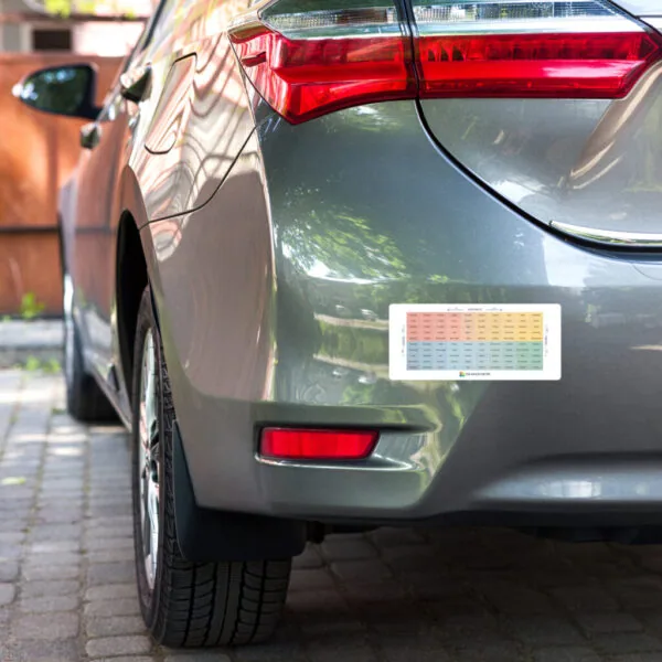 Autocollants sans bulles Mood Meter – Édition Française