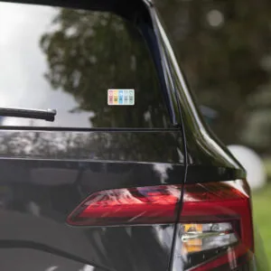 RULER Bubble-Free Stickers | Durable Vinyl - Image 2