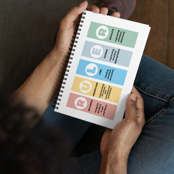 spiral-notebook-white-front-68e6ac8b15eef.jpg RULER Spiral Notebook – Metal Binding