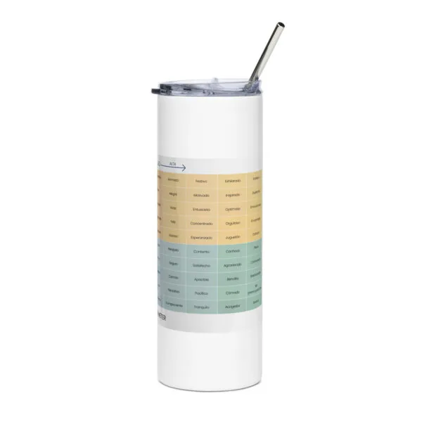 Vaso de acero inoxidable del Medidor de Estado de Ánimo en Español - Image 3