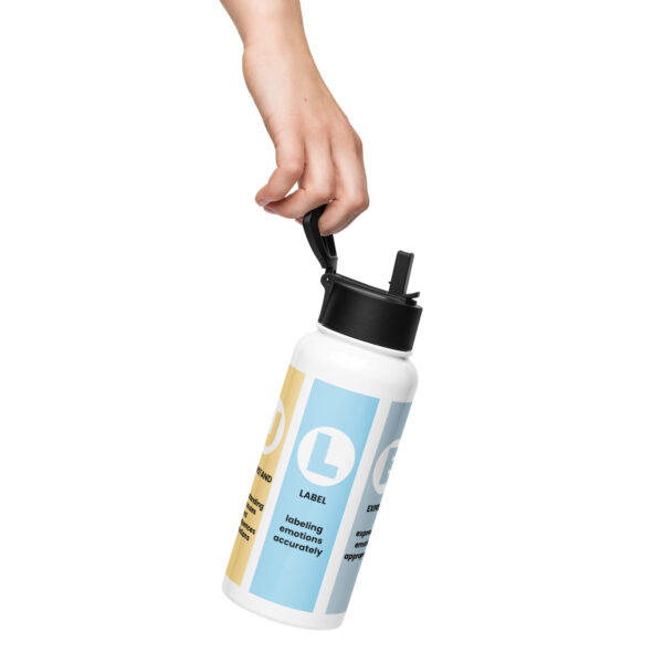 RULER Stainless Steel - Water Bottle with a Straw Lid - Image 6
