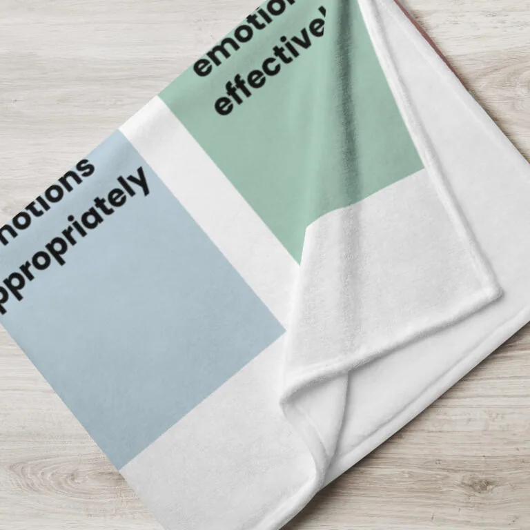 RULER Throw Blanket – Soft Silk Touch Cozy Blanket