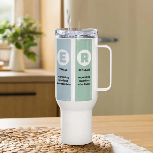 RULER Travel mug with a handle - Image 4