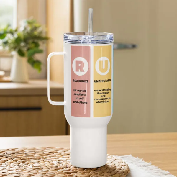 RULER Travel mug with a handle - Image 3