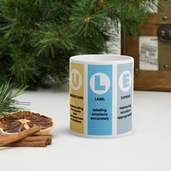 RULER White glossy mug | Durable Ceramic Mug - Image 7