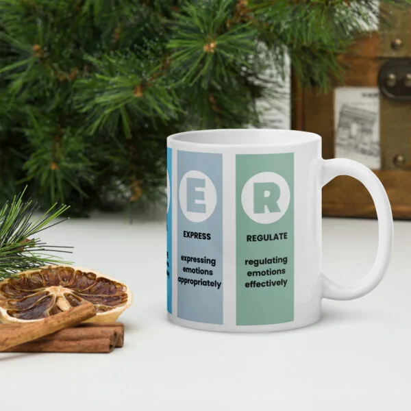 RULER White glossy mug | Durable Ceramic Mug - Image 6