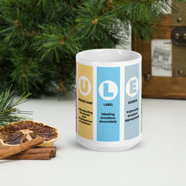 RULER White glossy mug | Durable Ceramic Mug - Image 10