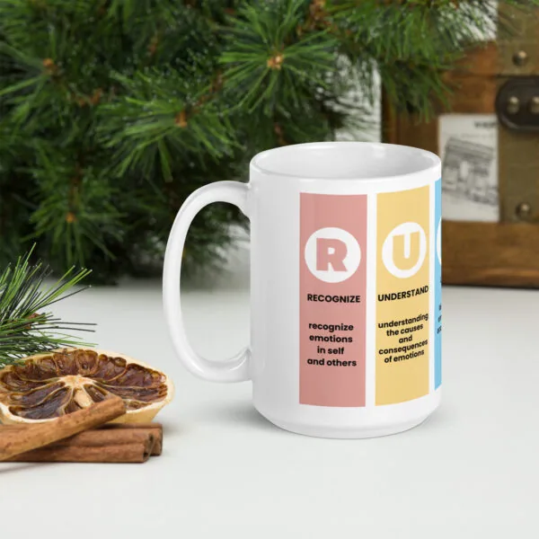 RULER White glossy mug | Durable Ceramic Mug - Image 8