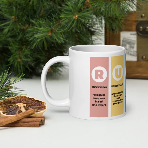 RULER White glossy mug | Durable Ceramic Mug - Image 11