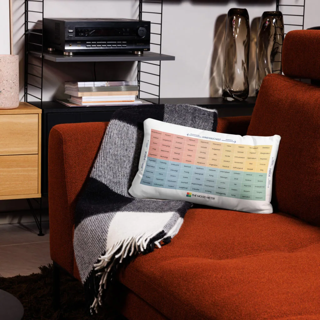 Mood Meter Standard-Kissen – Deutsche Ausgabe - Image 2