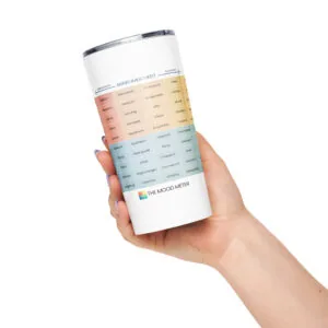 Tapered stainless steel tumbler