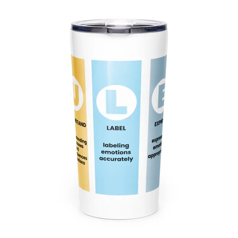 RULER Tapered stainless steel tumbler