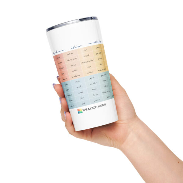 موڈ میٹر ٹیپرڈ اسٹین لیس اسٹیل ٹمبلر – اردو ورژن