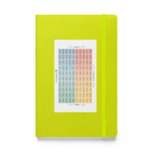 Mood Meter Hardcover Bound Notebook with Pocket - Image 17