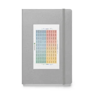 Mood Meter Hardcover Bound Notebook with Pocket - Image 16