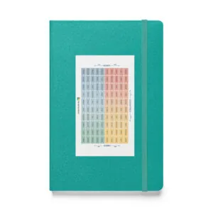 Mood Meter Hardcover Bound Notebook with Pocket - Image 14