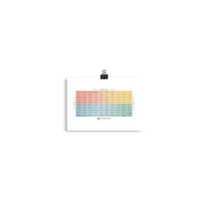 Póster fotográfico en papel con medidor de estado de ánimo en español - Image 2