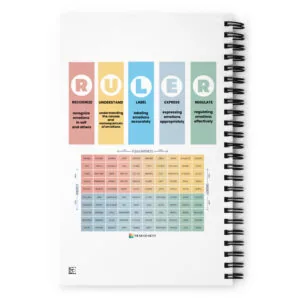 Mood Meter & RULER Spiral Notebook – Dotted Pages for Daily Notes - Image 3