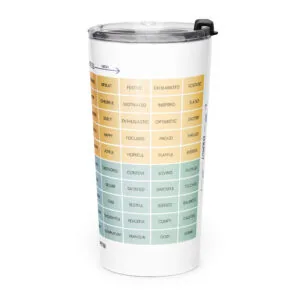 Tapered Stainless Steel Tumbler – 20 oz Double-Wall Insulated Drinkware - Image 4