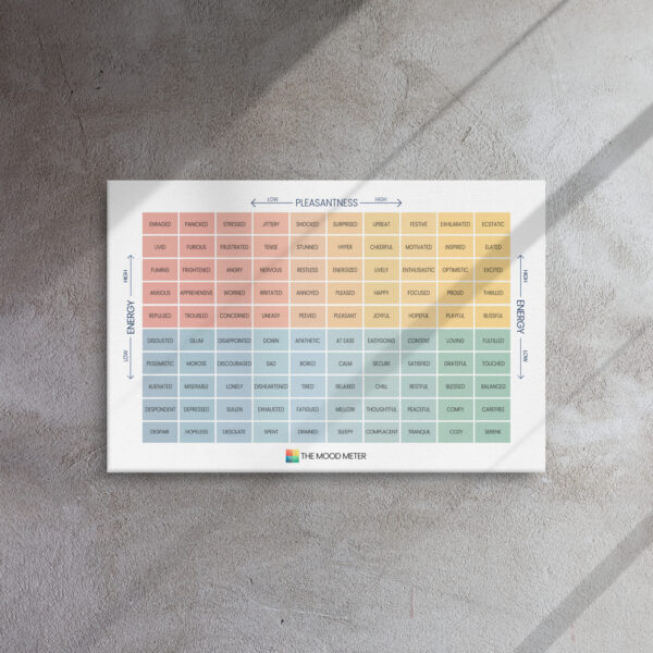 The Mood Meter Thin Canvas