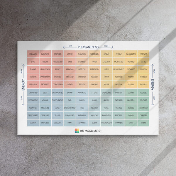The Mood Meter Thin Canvas