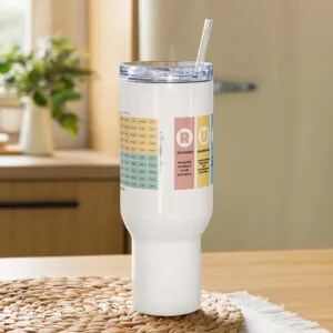 The Mood Meter & RULER Stainless Steel Travel Mug - Image 2