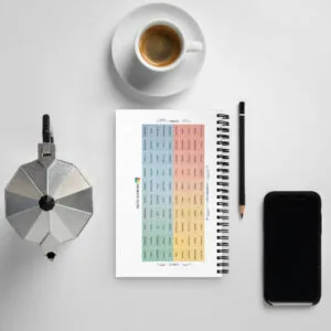 Spiralgebundenes Mood Meter Notizbuch – Deutsche Ausgabe - Image 4