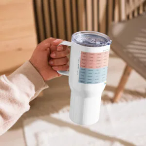 Mug de voyage avec anse du Mood Meter – Édition Française - Image 3